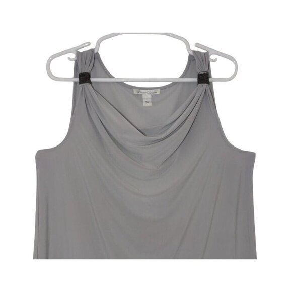 Kenneth Cole Women's Sleeveless Cowl Neck Top With Embellished Straps, Size L. - Picture 4 of 7